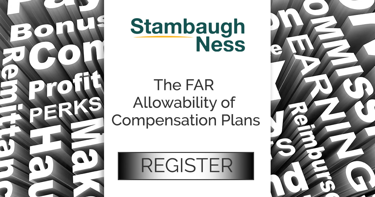 inar Optimize Performance with FAR Allowable Bonus Plans Stambaugh