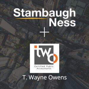 Stambaugh Ness Acquires T Wayne Owens