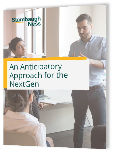 An Anticipatory Approach for the NextGen