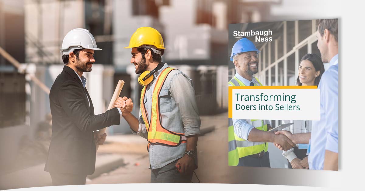 Transforming Doers into Sellers Stambaugh Ness