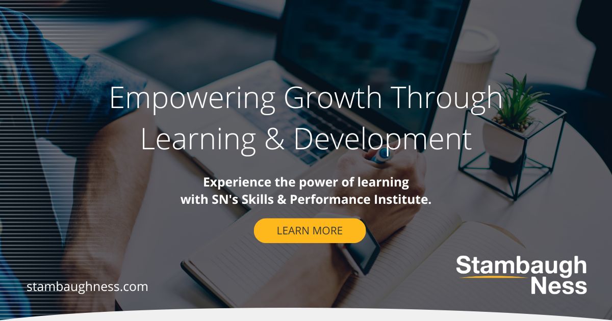Learning & Development Stambaugh Ness