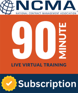 NCMA 90 Minute Live Virtual Training, Subscription