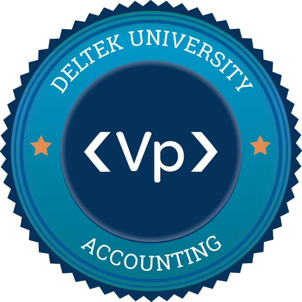 Deltek Vantagepoint Certified Professional