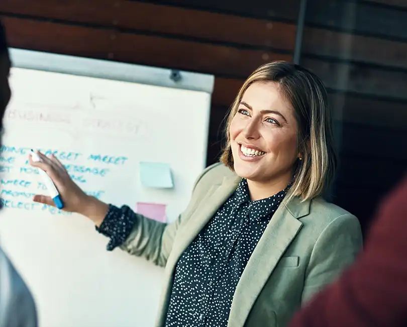 Jennifer Knox and Barbara Stiles presenting a webinar on power skills for project managers in a modern project-based environment.