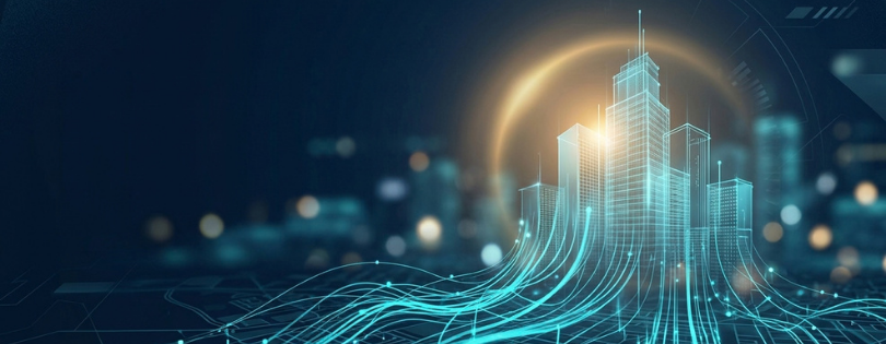 Event banner for the 2027 AEC Industry Outlook: Key Insights to Shape Your Future virtual event on Thursday, December 3, 2026, featuring presenters Scott Butcher and Brad Wilson over a dark blue digital skyline graphic.